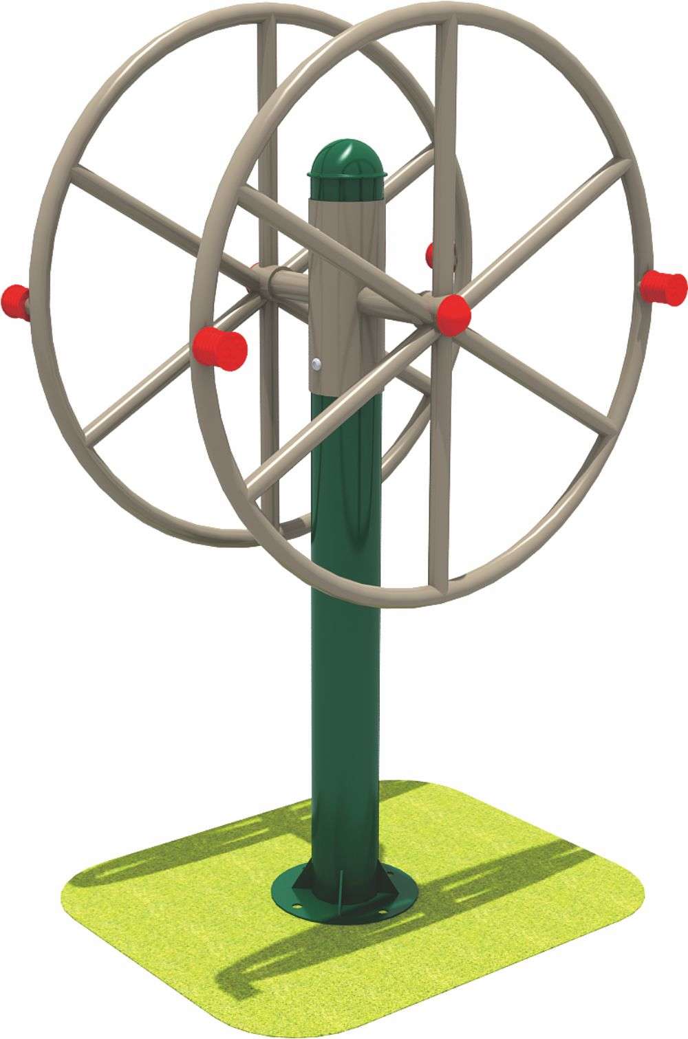 leyu·乐鱼(中国)体育健身器材 旋转风轮