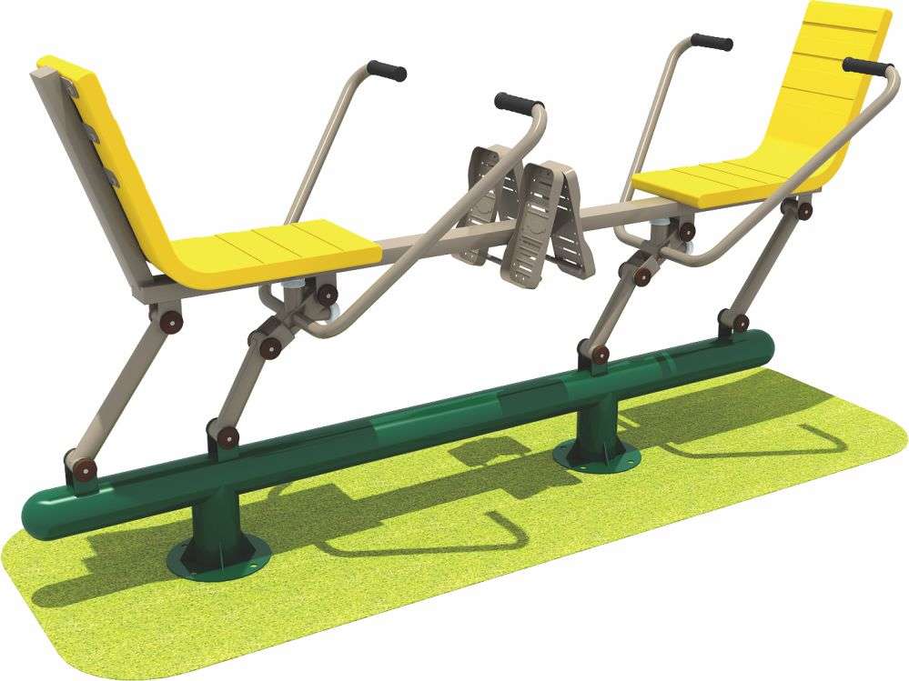 leyu·乐鱼(中国)体育健身器材 双人坐推器